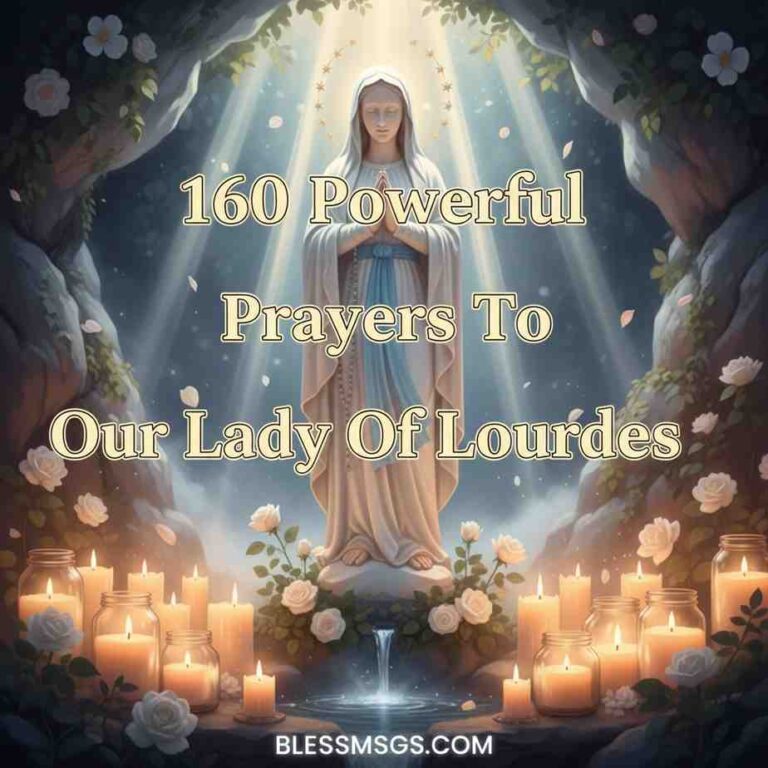 160 Powerful Prayers To Our Lady Of Lourdes