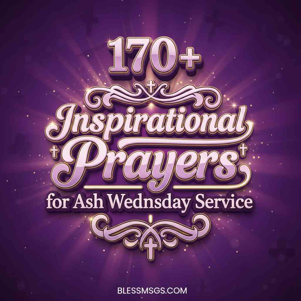 prayers for Ash Wednesday service
