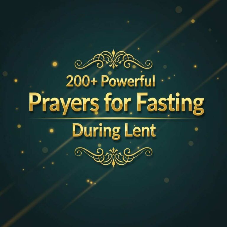 prayers for fasting during Lent