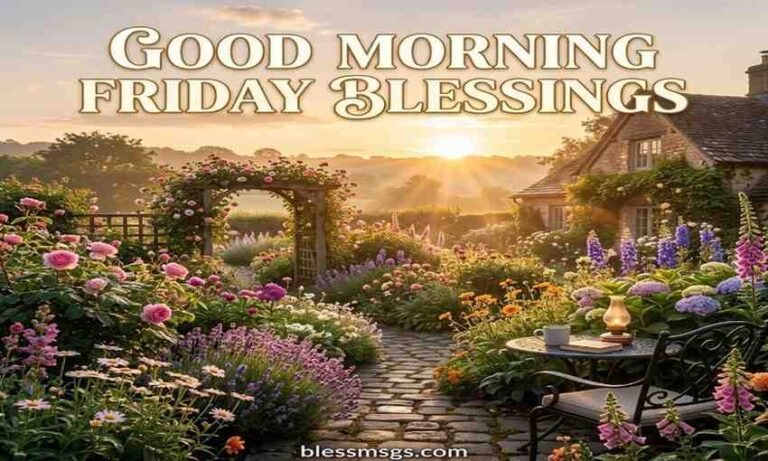 100+Good Morning Friday Blessings  to Brighten Your Day