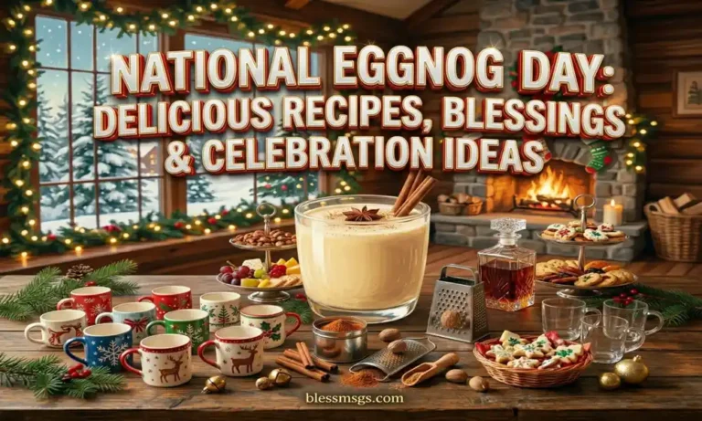 National Eggnog Day: Delicious Recipes, Blessings & Celebration Ideas