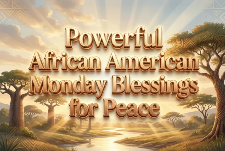 African savanna at sunrise with baobab trees