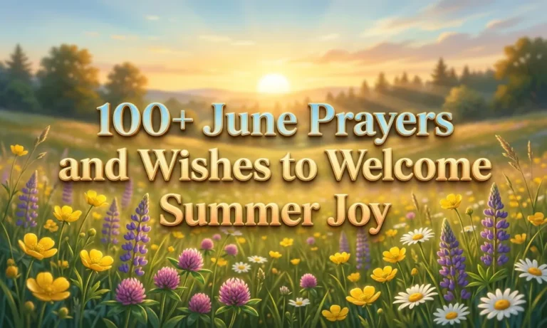 100+ June Prayers and Wishes to Welcome Summer Joy