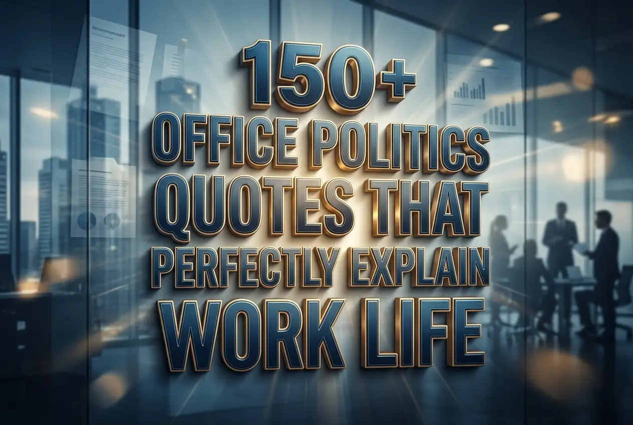 150+ Office Politics Quotes That Perfectly Explain Work Life
