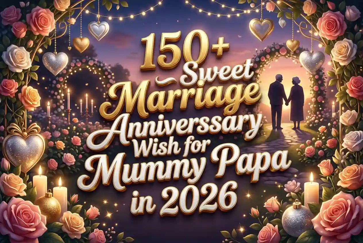 150+ Sweet Marriage Anniversary Wish for Mummy Papa in 2026