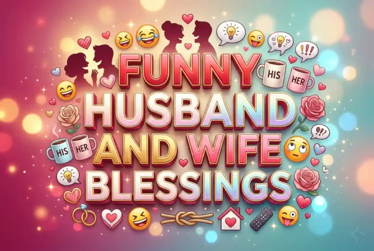 Funny Husband and Wife Blessings