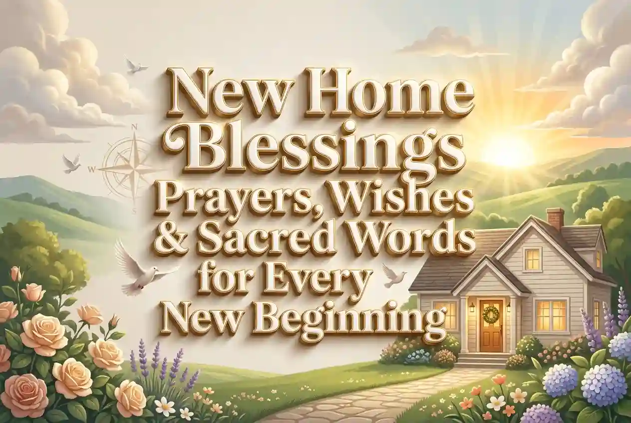 New Home Blessings Prayers, Wishes & Sacred Words for Every New Beginning