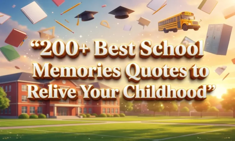 200-best-school-memories-quotes-to-relive-your-childhood-nostalgic-school-scene