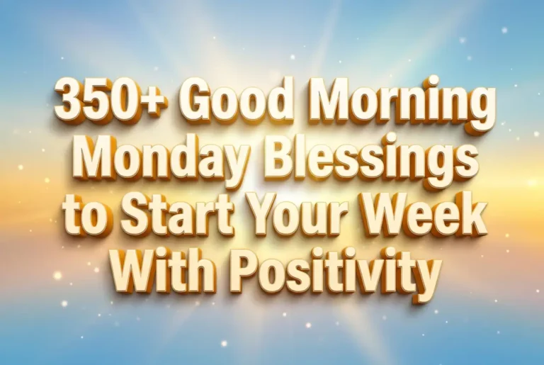 good morning monday blessings