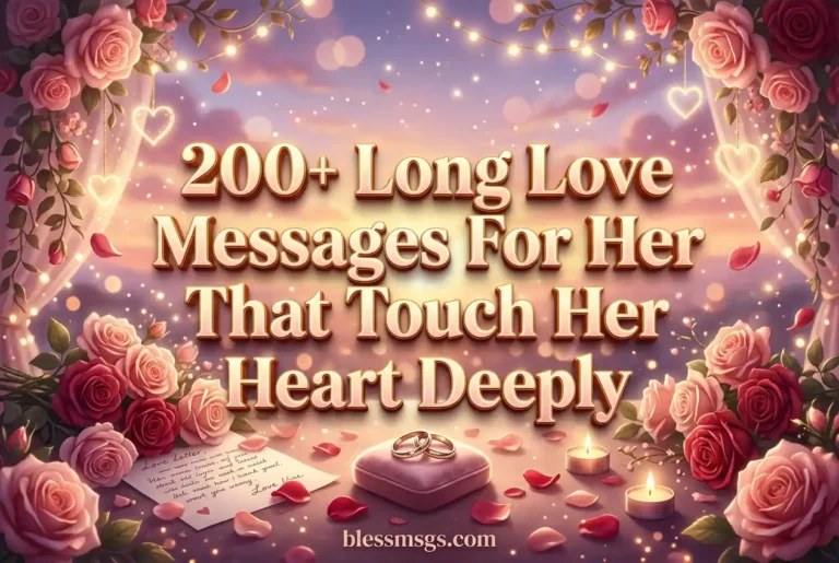200+ Long Love Messages For Her That Touch Her Heart Deeply