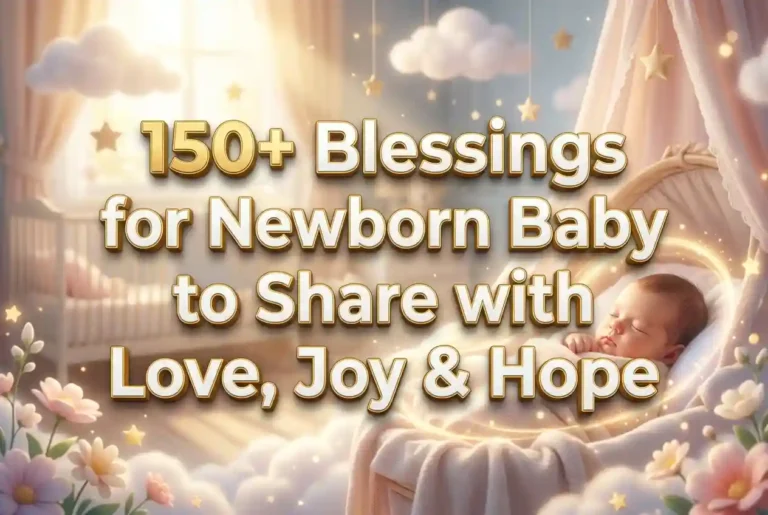 150+ Blessings for Newborn Baby to Share with Love, Joy & Hope