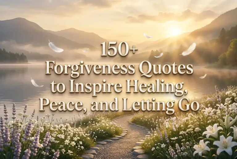 150+ Forgiveness Quotes to Inspire Healing, Peace, and Letting Go