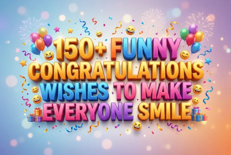 150+-funny-congratulations Wishes-to-make-everyone-smile