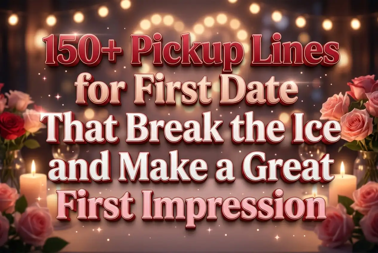 150+ Pickup Lines for First Date That Break the Ice and Make a Great First Impression