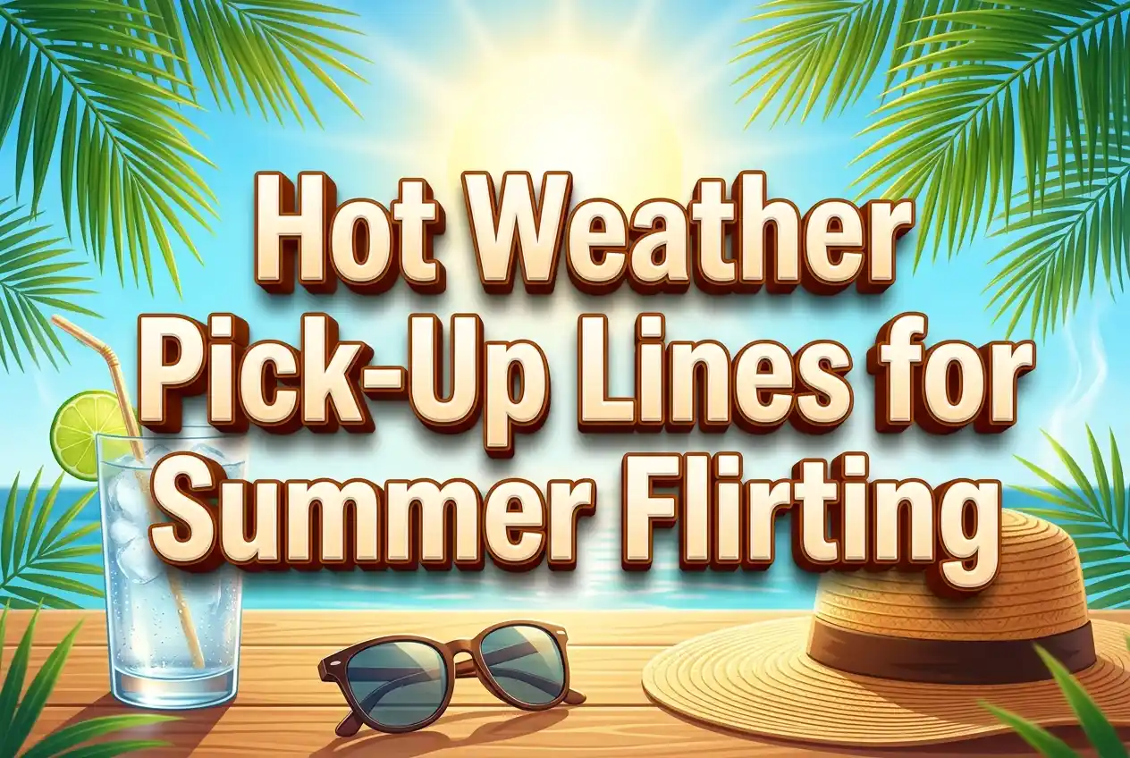 Hot Weather Pick-Up Lines for Summer Flirting