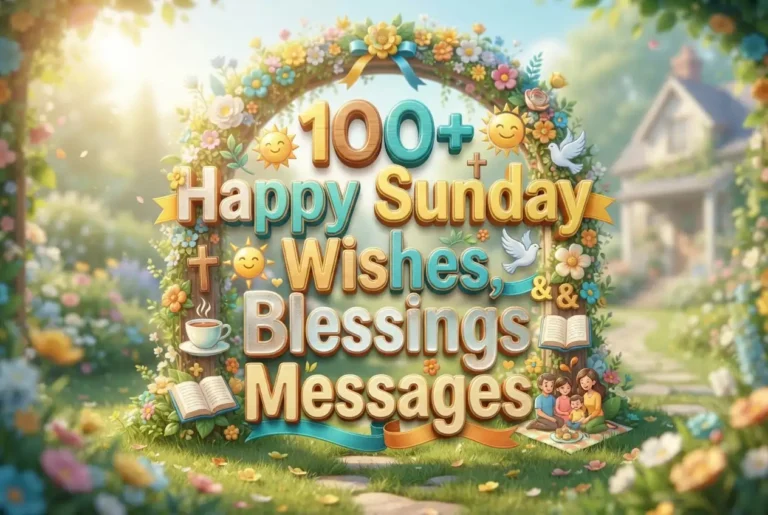 100+ Happy Sunday Wishes, Blessings & Messages