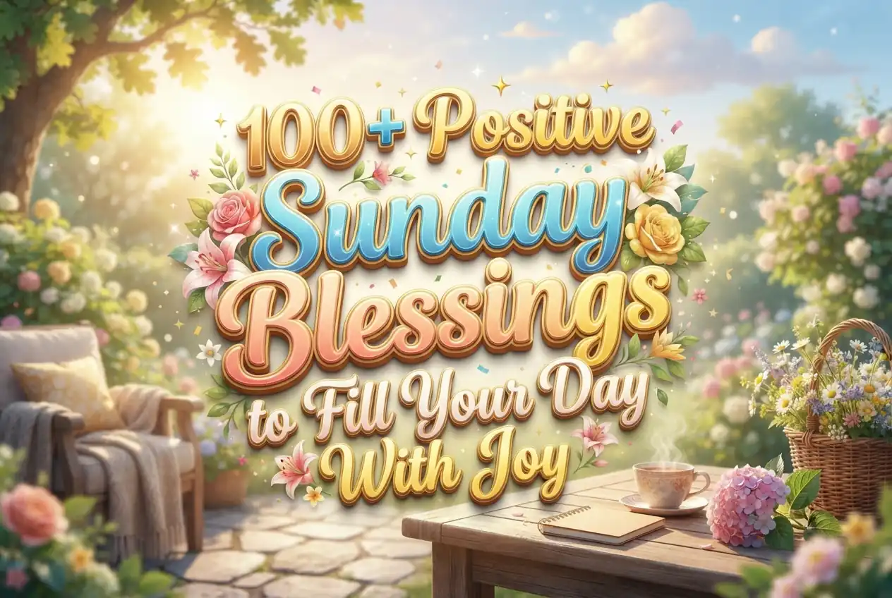 100+ Positive Sunday Blessings to Fill Your Day With Joy