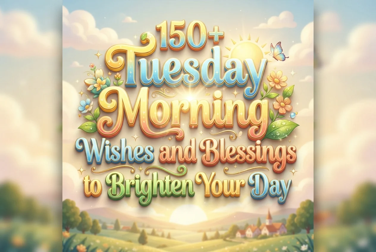 150+ Tuesday Morning Wishes and Blessings to Brighten Your Day