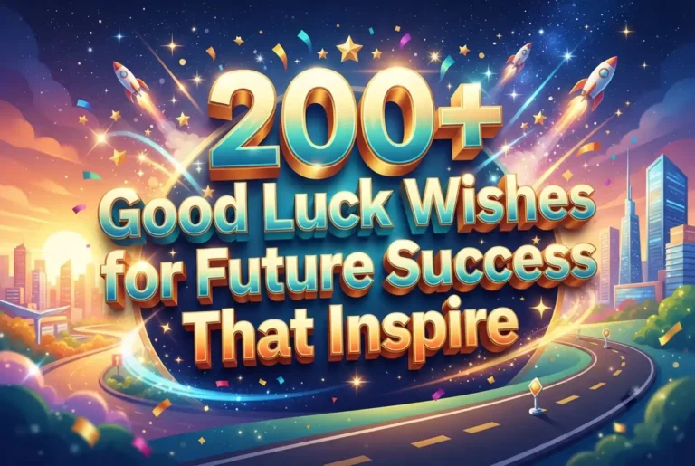 200+ Good Luck Wishes for Future Success That Inspire
