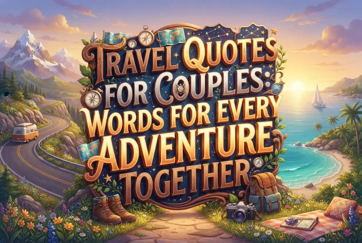 Travel Quotes for Couples: Words for Every Adventure Together